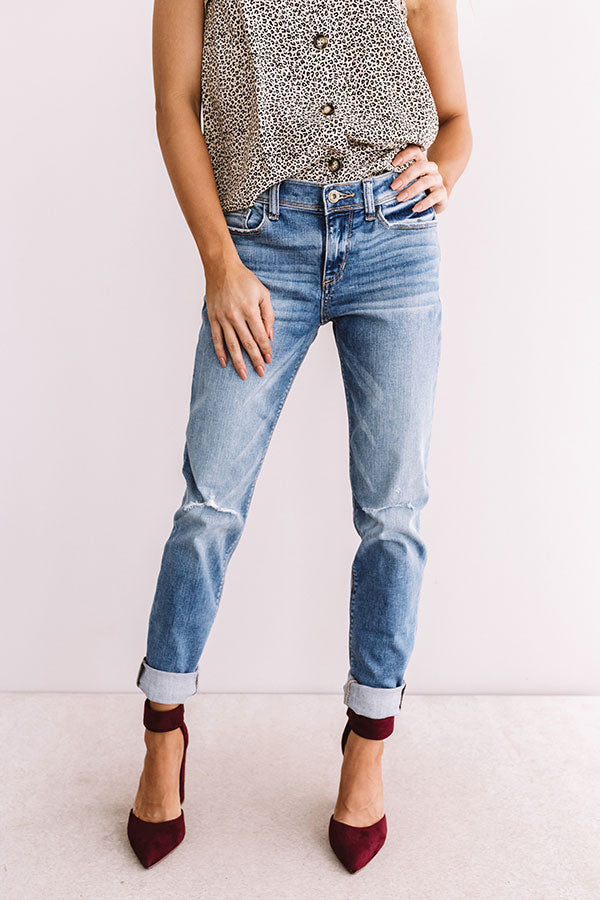 The Harley Midrise Relaxed Skinny