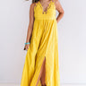 Setting Sail To Santorini Eyelet Maxi In Marigold Image - 1