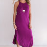 Coasts And Cocktails T-Shirt Midi In Orchid Image - 1