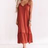 Your'e My Sweetheart Midi In Scarlet Image - 1