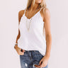 Haute In The Heat Shift Tank In White Image - 1