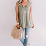 Hey, Sweetheart Shift Tank In Pear Image - 1