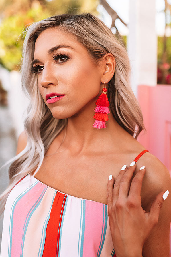 Stay Stunning Tassel Earrings