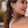 Bahama Breezy Earrings In Dusty Purple Image - 1