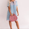 Margaritas In Hand Embroidered Shift Dress Image - 1