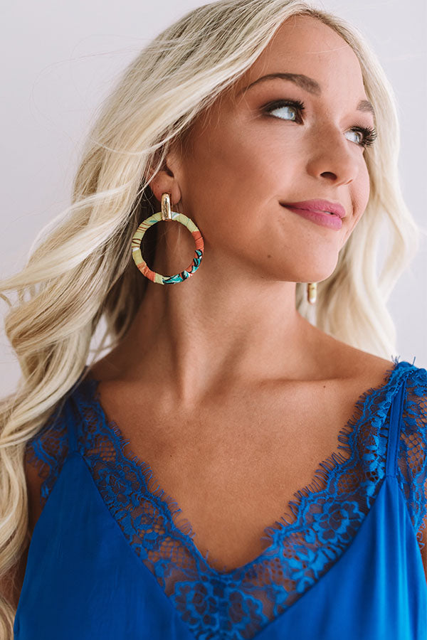 San Tropez Earrings In Yellow