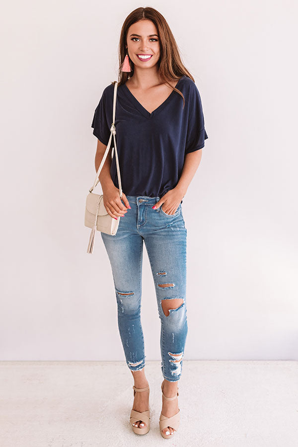 Smiles For Days Shift Tee Image - 1