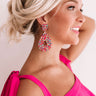Coachella Valley Sun Beaded Earrings in Multi Image - 1