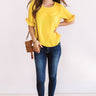 Extraordinary Beauty Shift Top In Marigold Image - 1