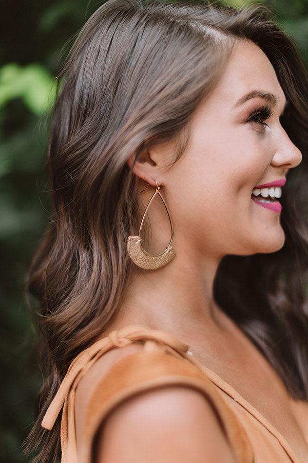 Adventure To Tulum Earrings In Gold