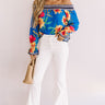 Cabana Fever Shift Top In Blue Image - 1