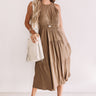 By The Beachside Midi In Mocha Image - 1