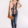 Plans In Paris Stripe Top Image - 1