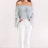 Headed For Hollywood Shift Top In Airy Blue Image - 1
