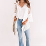 Poolside Situation Lace Overlay In White Image - 1