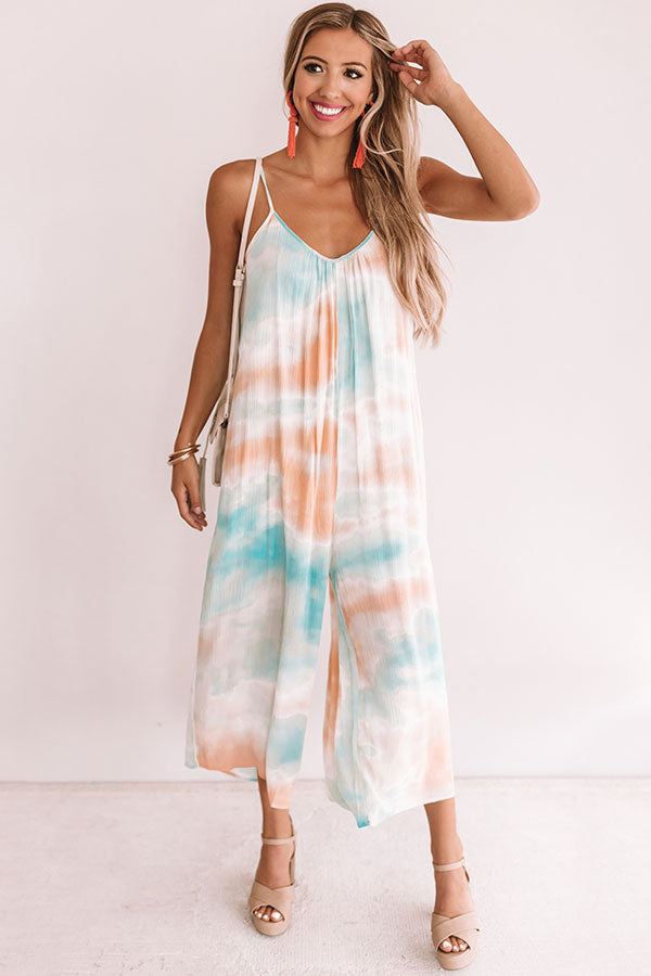 Beachy Travels Tie Dye Jumpsuit
