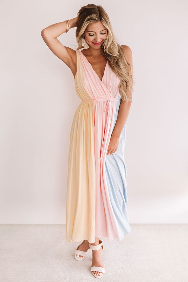 Waves Of Wonderful Stripe Maxi