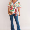 Cantina Sipping Wrap Top In Cream Image - 1