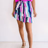 Steal The Spotlight Stripe Skirt Image - 1