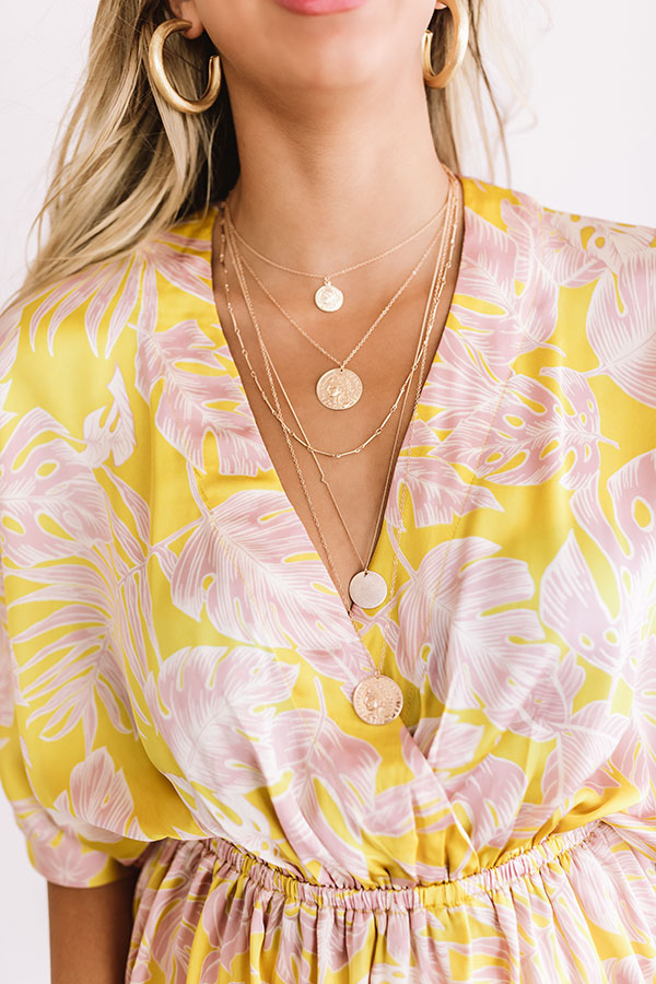Note To Selfie Layered Necklace