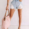 The Milo High Waist Distressed Shorts Image - 1