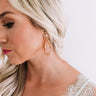 Sparkles Between Us Beaded Earrings in Peach Image - 1