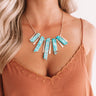 Soho Starlight Marble Necklace in Turquoise Image - 1