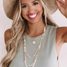 Shimmer Of Hope Semi Precious Necklace Image - 1