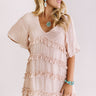 Denver Coffee Date Shift Dress In Blooming Dahlia Image - 1