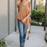 Kisses On The Coast Shift Tank In Copper Image - 1
