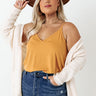 Kisses On The Coast Shift Tank In Golden Honey Curves Image - 1