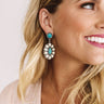 European Romance Earrings In Ivory Image - 1
