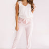 Express Yourself Lace Shift Tank in Cream Image - 1