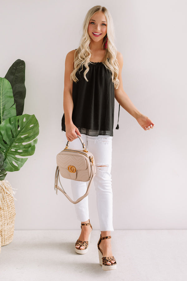 Destin Dreamer Shift Tank In Black Image - 4