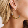 Hall Of Fame Earrings In Gold Image - 1