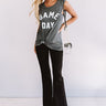Gameday Shift Tank in Dark Grey Image - 1