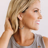 Hall Of Fame Earrings In Silver Image - 1