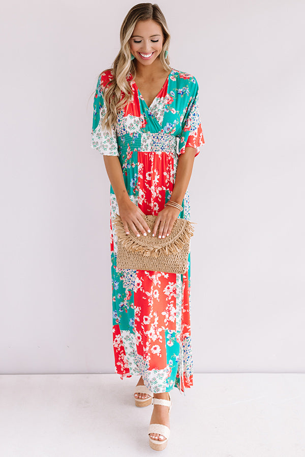 Daisy Delight Smocked Maxi Image - 1