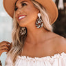 Bombshell Brunch Leopard Earrings Image - 1