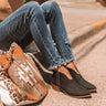 The Archer Bootie In Black Image - 1