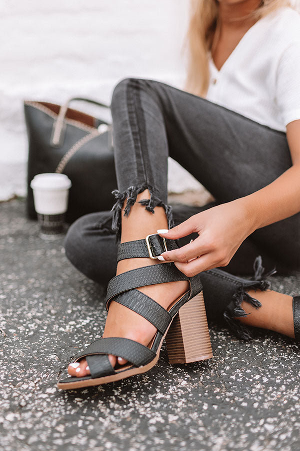 The Ridley Heel In Black