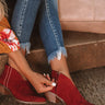 The Archer Bootie In Aurora Red Image - 1