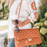 Set For Success Quilted Crossbody In Maple Image - 1