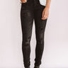 The Marie Mid Rise Distressed Skinny Image - 1