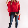 Cayman Islands Getaway Tunic In Red Image - 1