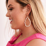 Stylish Standards Earrings In Clear Image - 1