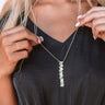 Eyes On You Necklace In Clear Image - 1