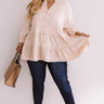 Limos And Lattes Shift Top In Champagne Curves Image - 1
