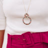Vegas Lights Necklace In Purple Multi Image - 1
