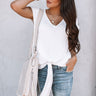 Villa Vacation Top In White Image - 1